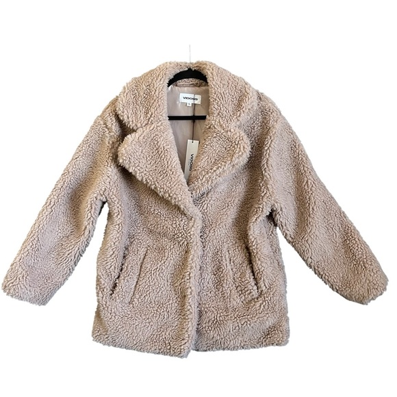 Vigoss Jackets & Blazers - Vigoss Faux Shearling Teddy Coat